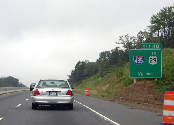 I-85 south at I-485 - 2003