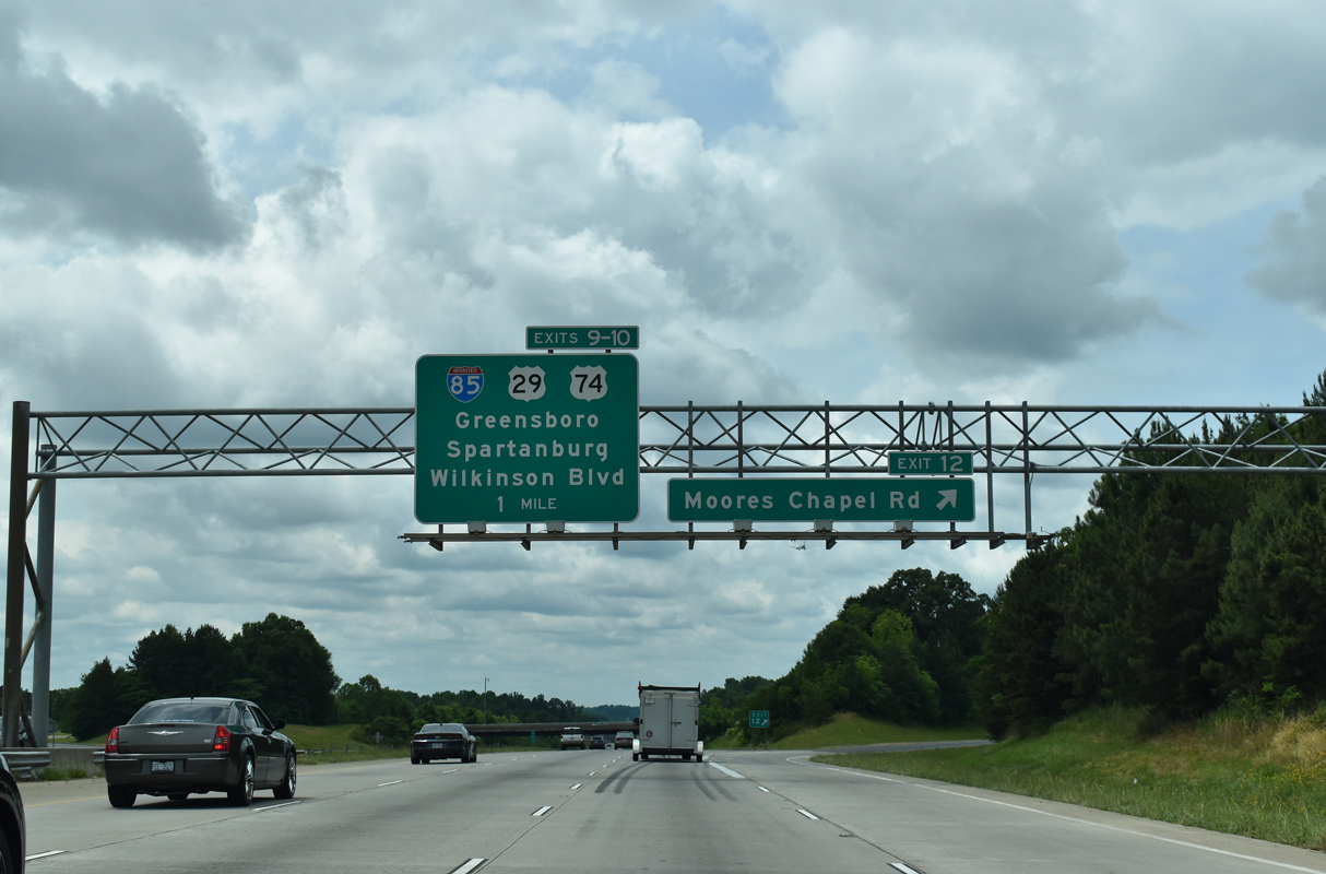 I-485 Outer Loop at I-85/US 29-74 - Charlotte, NC