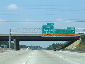 I-85 north at I-485 - 2005