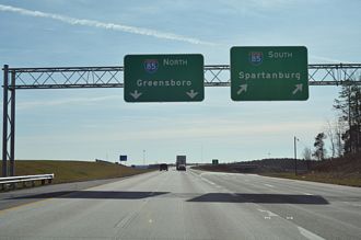 I-485 inner loop at I-85 - Charlotte, NC