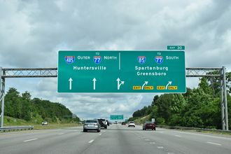 I-485 North at I-85 - Charlotte, NC