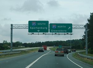 I-485 north at I-85 - 2005