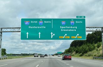 I-485 North at I-85 - Charlotte, NC