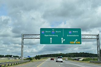 I-485 North at I-85 - Charlotte, NC