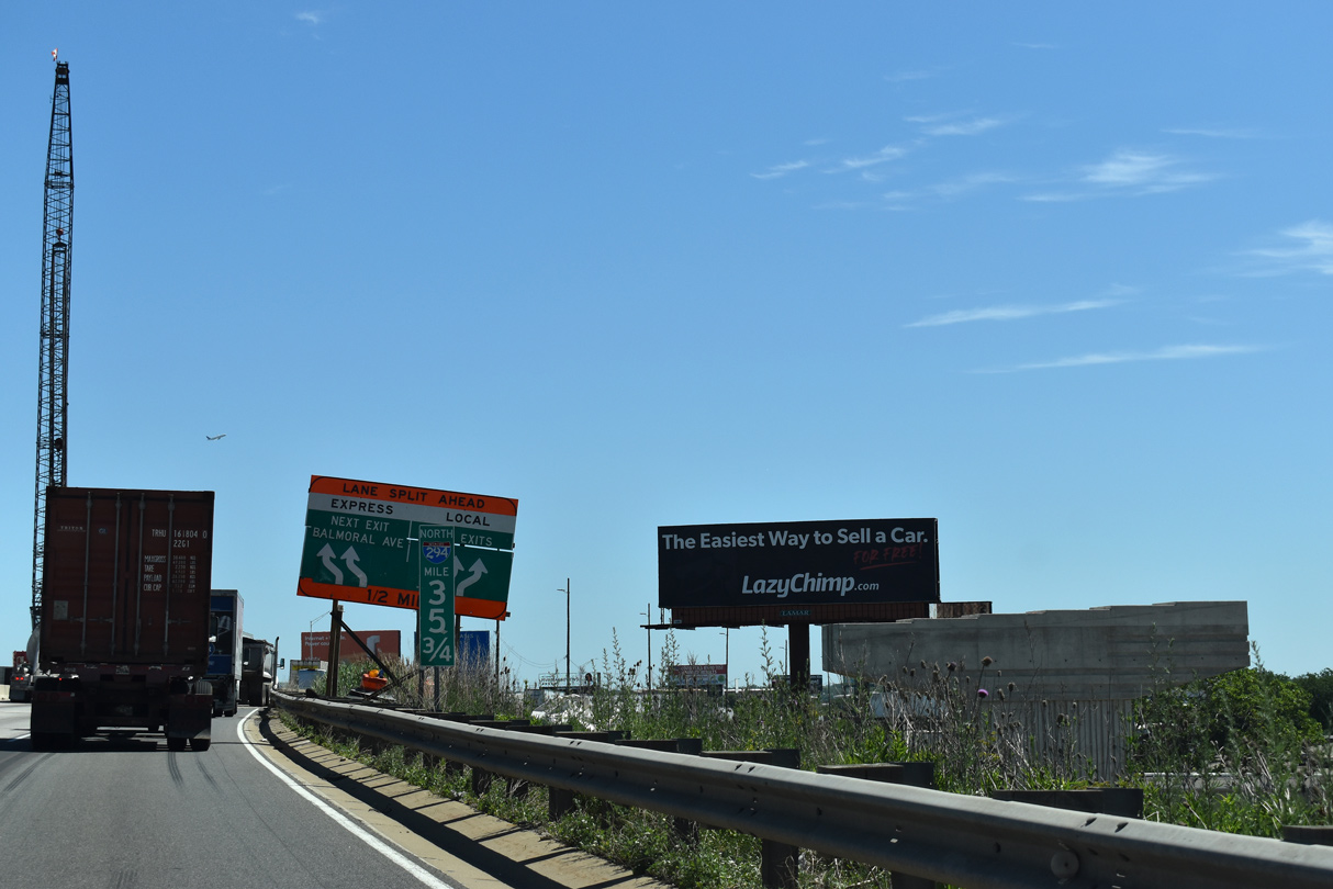 I-294 north at Future I-490 - Franklin Park, IL