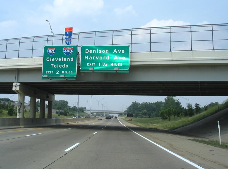 SR 176 north at I-90/490 - 2006