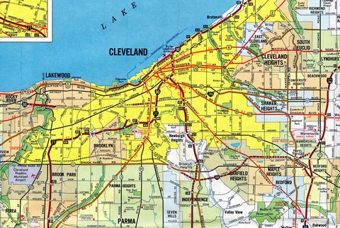 Cleveland metropolitan area – 1972