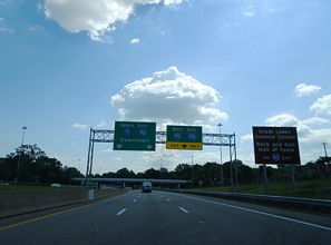 I-71 north at I-90/490 - Cleveland, OH