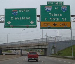 i-77 north at I-490 - 2002