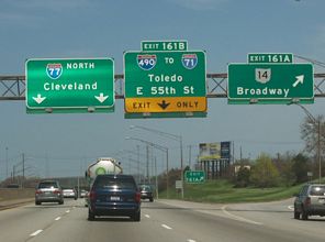 i-77 north at I-490 - 2006