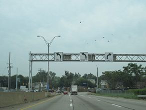 I-490 east at 55th St - Cleveland, OH