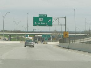 I-490 east at I-77 - 2006
