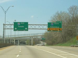 I-490 west at I-71/90 - 2006