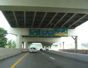 SR 176 north at I-90/490 - 2006