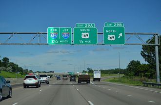 I-94/694 west at I-494 - Maple Grove, MN