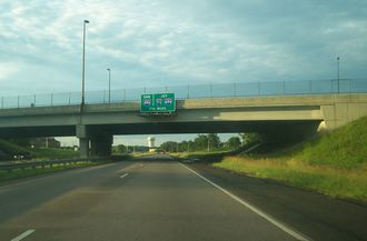 I-494 north at I-94/694 - Maple Grove, MN