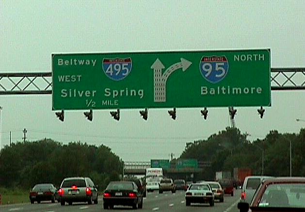 I-95/495 North split - 1999