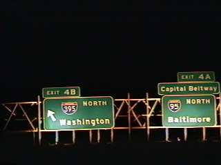 I-495 east at I-95/395 in 1995