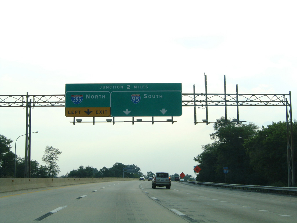 I-495 south at I-95/295 - 2005
