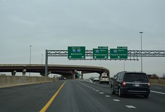 I-95 north at I-395/495 - Springfield, VA