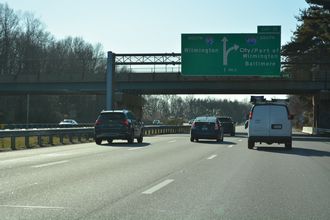 I-95 south one mile from I-495 and the Delaware state line.