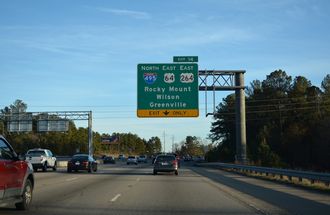 I-440 east at I-495 - Raleigh, NC