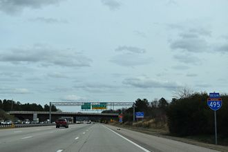 I-495 east at I-440 - Raleigh, NC