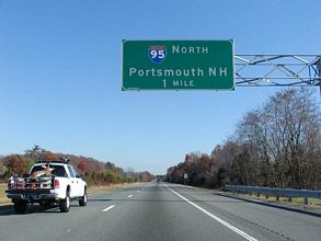 I-495 north at Route 110/I-95 - 2001
