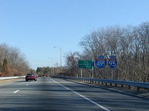 I-495 north at Route 110/I-95 - 2001