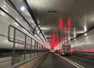 Route 495 east - Lincoln Tunnel