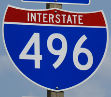 Interstate 496 Michigan
