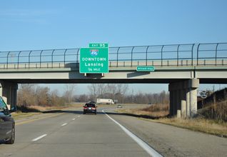 I-69/96 north at I-496 - Delta Charter Twp, MI