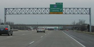 I-69/96 south at I-496 - Delta Charter Twp, MI