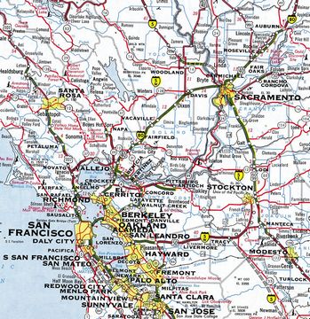 I-5W - 1963 Map