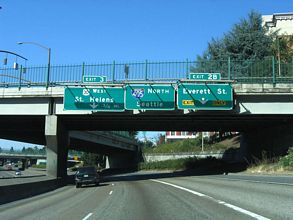 I-405 north at US 30 - Portland, OR
