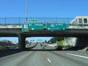 I-405 north at US 30 - Portland, OR