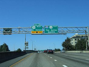 I-405 north at US 30 - Portland, OR
