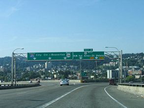 I-405/US 30 south split - Portland, OR