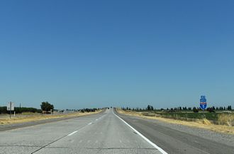 I-505 north at the wye interchange with I-5