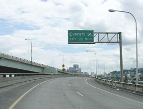 US 30 east at I-405 - Portland, OR