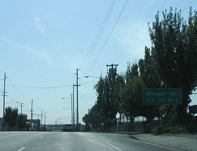 US 30 east at Nicolai St - Portland, OR