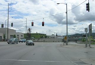 US 30 east at Nicolai St - Portland, OR