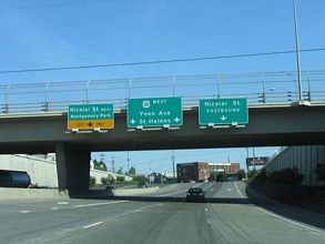 US 30 west at Nicolai St - Portland, OR
