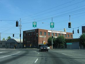 US 30 west at Nicolai St - Portland, OR