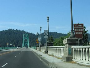 US 30 Bypass/St. Johns Br west at US 30 - Portland, OR
