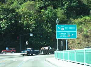 US 30 Bypass/St. Johns Br west at US 30 - Portland, OR