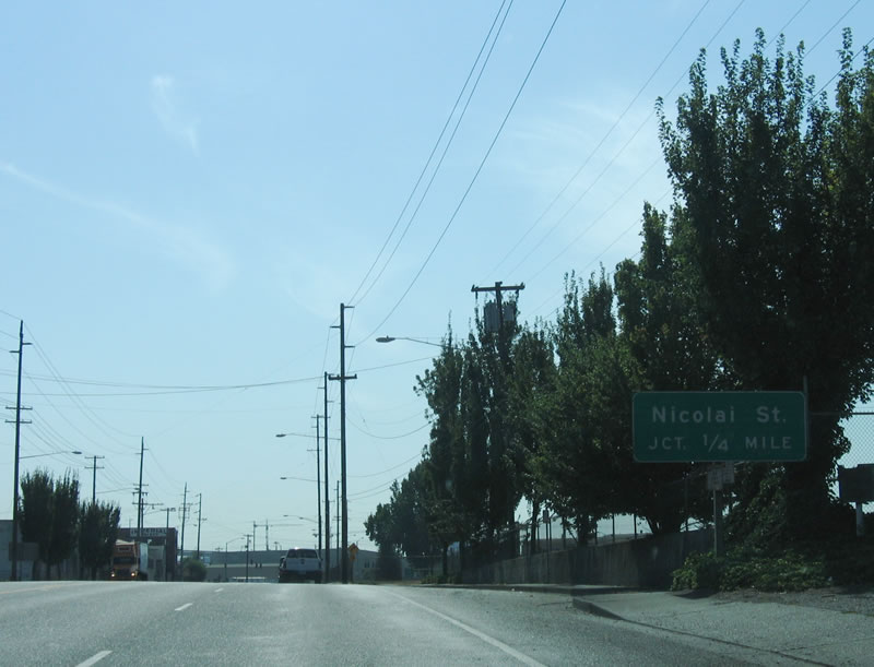 US 30 east at Nicolai St - Portland, OR