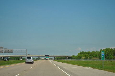 I-510 north at Mile Marker 2 - New Orleans, LA
