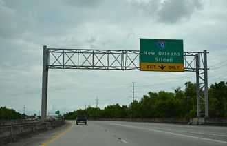 I-510/LA 47 north at I-10 - New Orleans, LA