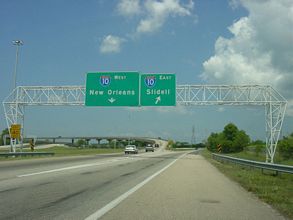 I-510/LA 47 north at I-10 - New Orleans, LA